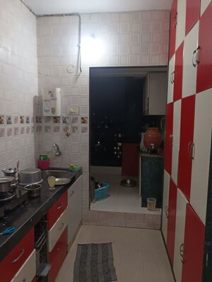 Kitchen in 2.5 BHK Apartment at Ghansoli – for Rent
