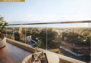 Balcony in 3 BHK Apartment at Eaton Park At The Prestige City, Sarjapur Road – for Sale