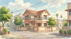  Independent House – Exterior View View at Mathura Cantonment - for Sale
