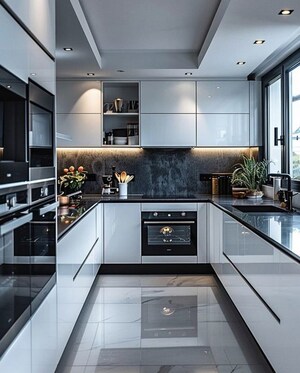 Kitchen in 3 BHK Independent House at Sector 52 – for Sale
