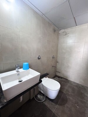 Bathroom in 3 BHK Apartment at Vilas Javdekar Yashwin Enchante, Kharadi – for Rent