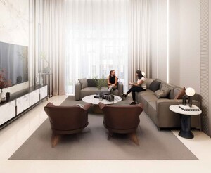 Living Room in 4 BHK Villa at Ridhi Vivanta, Hoskote – for Sale