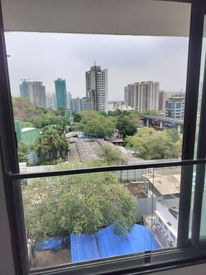 Balcony in 1 BHK Apartment at RIPL Aikya Roots, Vikhroli West – for Rent