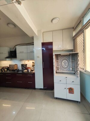 Kitchen in 2 BHK Apartment at Supertech Ecovillage II, Sector 16b Greater Noida – for Rent