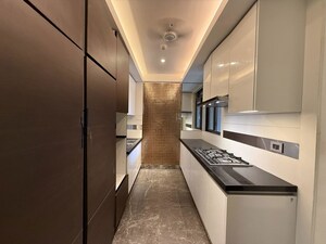 Building Lobby in 4 BHK Apartment at Lodha Trump Tower, Worli – for Rent