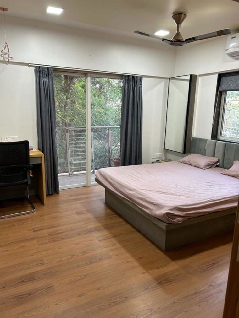 Bedroom, bhosale nagar 3 Bedroom 1350 Sq.Ft. Apartment In Bhosale Nagar Pune 10507422