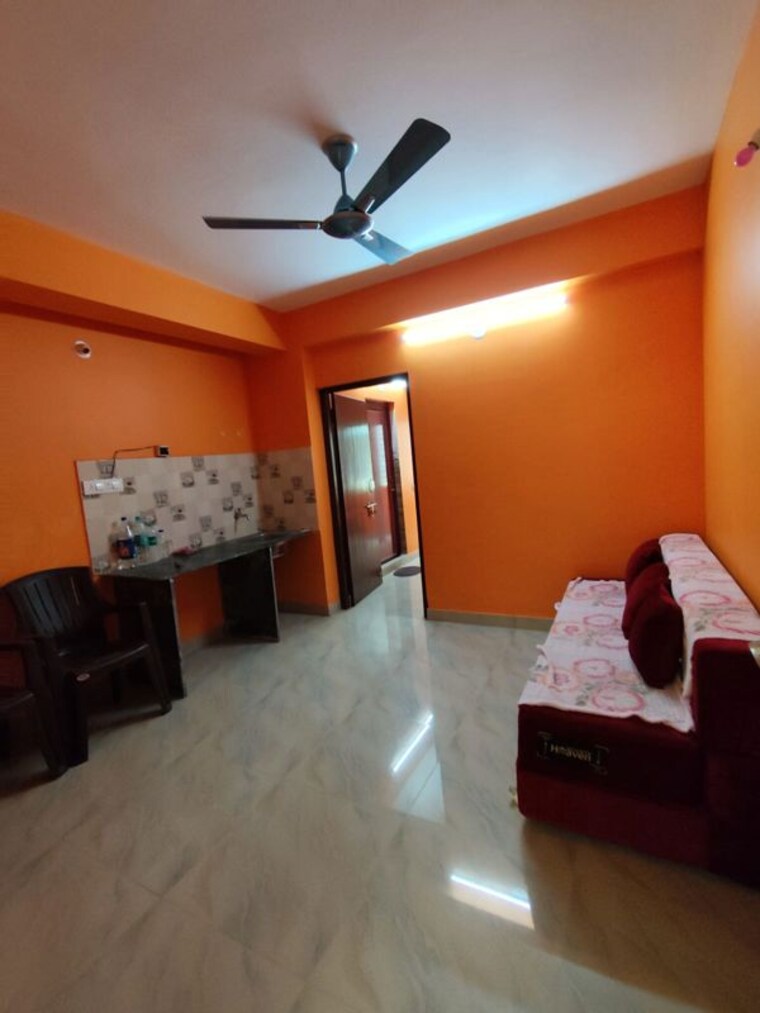 Living Room, malancha 1 Bedroom 404 Sq.Ft. Apartment In Malancha Kharagpur 10496398