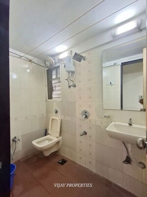 Bathroom in 4 BHK Apartment at Thakur Jewel Tower, Kandivali East – for Sale