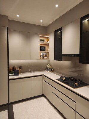 Kitchen in 4 BHK Builder Floor at Palam Vihar – for Sale
