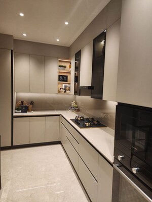 Kitchen in 4 BHK Builder Floor at Palam Vihar – for Sale