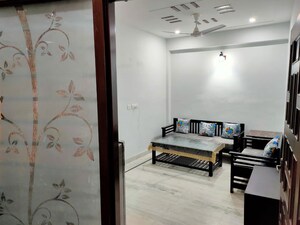 Bedroom in 1 BHK Builder Floor at Sushant Lok I – for Rent