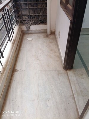 Balcony in 3 BHK Builder Floor at Panchsheel Vihar – for Rent