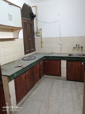 Kitchen in 3 BHK Builder Floor at Panchsheel Vihar – for Rent
