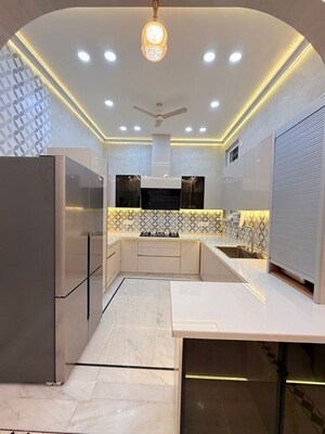 Kitchen in 4 BHK Builder Floor at Defence Colony – for Rent