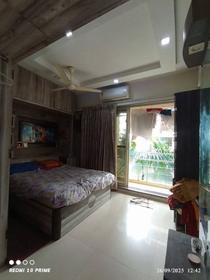 Bedroom in 2 BHK Apartment at Brookh Hill Tower, Lokhandwala – for Sale