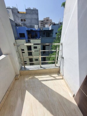Balcony in 1 RK Builder Floor at Sushant Lok I – for Rent