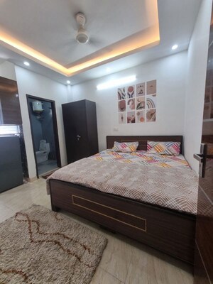 Bedroom in 1 RK Builder Floor at Sushant Lok I – for Rent