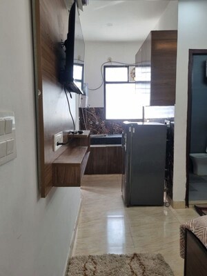 Kitchen in 1 RK Builder Floor at Sushant Lok I – for Rent