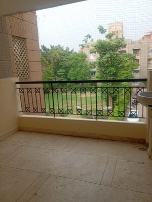 Balcony in 3 BHK Apartment at Sector 6 Dwarka – for Rent
