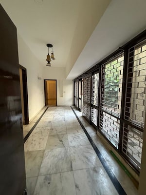 Balcony in 3 BHK Builder Floor at Panchsheel Park – for Rent
