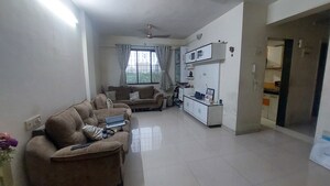 Living Room in 2 BHK Apartment at Lodha Paradise, Majiwada – for Rent