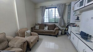 Living Room in 2 BHK Apartment at Lodha Paradise, Majiwada – for Rent