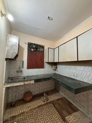 Kitchen in 1 BHK Builder Floor at Chattarpur – for Rent