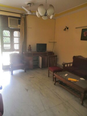 Living Room in 3 BHK Builder Floor at Lajpat Nagar I – for Rent