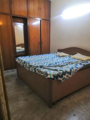 Bedroom in 3 BHK Builder Floor at Lajpat Nagar I – for Rent