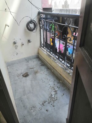 Balcony in 3 BHK Builder Floor at Lajpat Nagar I – for Rent