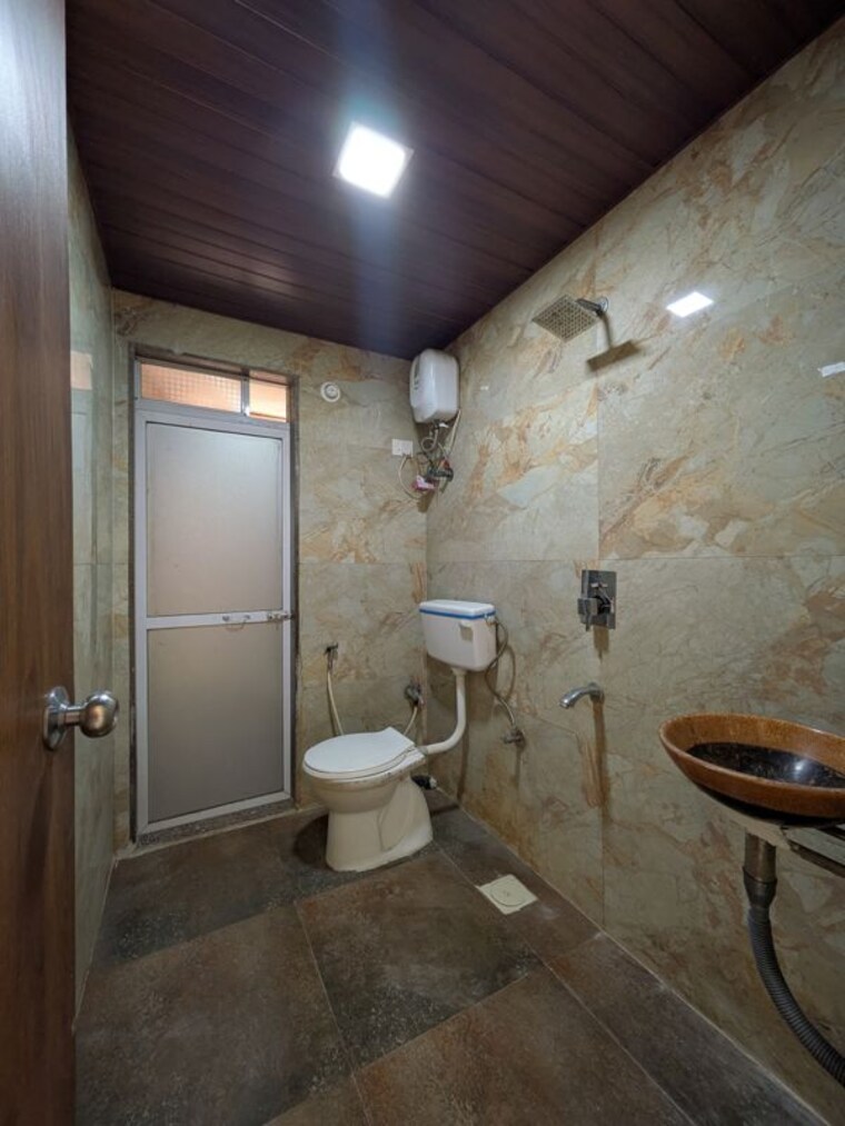 Bathroom, juhi-greens 3 Bedroom 1600 Sq.Ft. Apartment In Seawoods Navi Mumbai 10507634