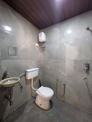 Bathroom in 3 BHK Apartment at Juhi Greens, Seawoods – for Rent