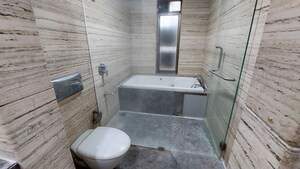 Bathroom in 3 BHK Apartment at Lodha Luxuria, Majiwada – for Rent