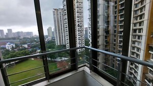 Balcony in 3 BHK Apartment at Lodha Luxuria, Majiwada – for Rent