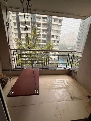 Balcony in 3 BHK Apartment at Windsor Garden Enclave, Vasant Vihar – for Rent