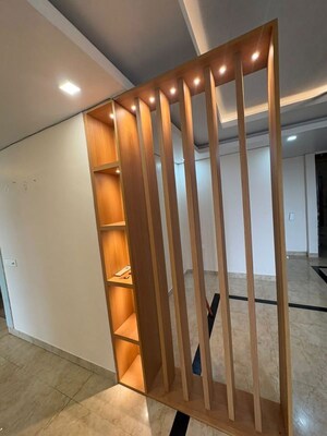 Staircase in 4 BHK Apartment at Rishita Serenity, Sushant Golf City – for Rent