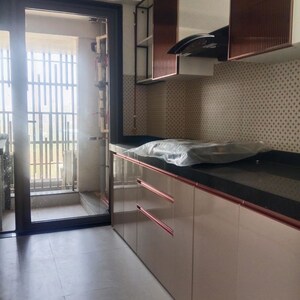 Kitchen in 3 BHK Apartment at Lodha New Cuffe Parade, Wadala – for Rent