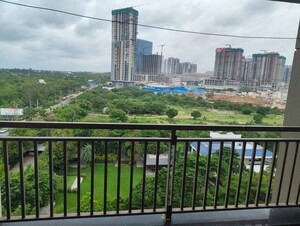 Balcony in 3 BHK Apartment at Frontline Seven, Kokapet – for Rent