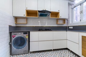Kitchen in 2 BHK Apartment at Dwarka – for Rent