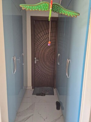 Bathroom in 3 BHK Builder Floor at BPTP Parkland Pride Phase 2, Sector 77 – for Rent
