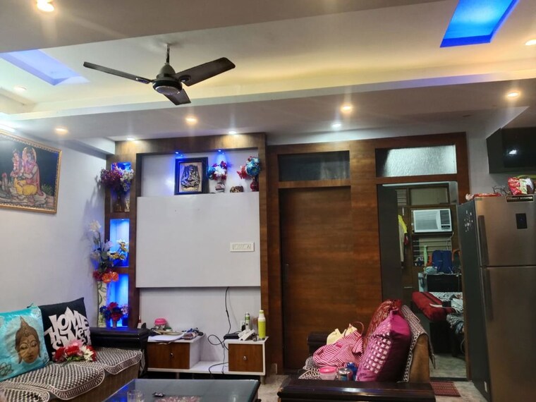 Living Room, ashu-apartment 3 Bedroom 1350 Sq.Ft. Builder Floor In Sector 49 Noida 10507850