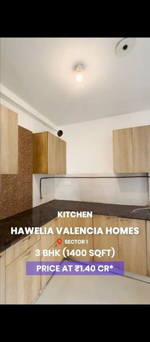 Kitchen in 3 BHK Apartment at Paramount Emotions, Sector 1 Greater Noida – for Sale