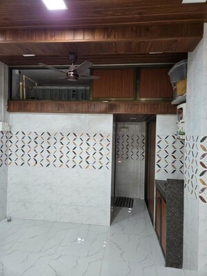 Kitchen in  Office Space at  Radha Govind Park, Bhayandar West – for Sale
