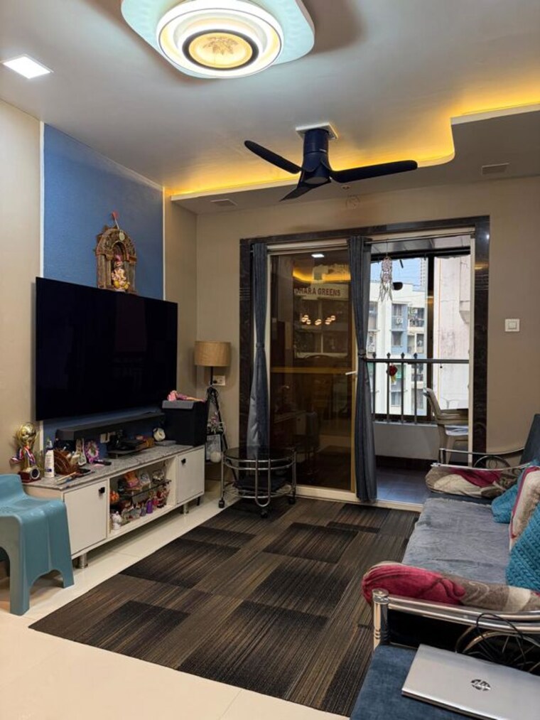 Living Room, midtown-adam 2 Bedroom 725 Sq.Ft. Apartment In Khadakpada Thane 10507864