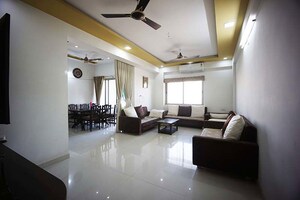 Living Room in 3 BHK Apartment at Naranpura – for Sale