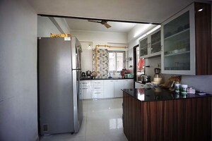 Kitchen in 3 BHK Apartment at Naranpura – for Sale