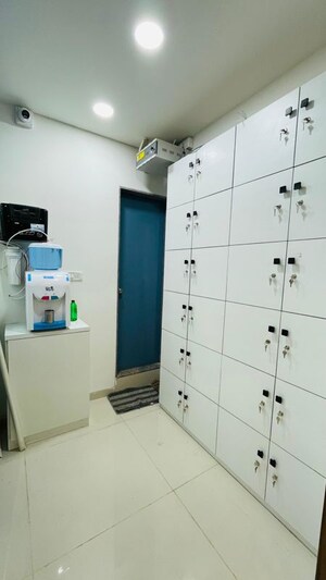 Bathroom in  Office Space at Binori B Square 3, Bodakdev – for Rent