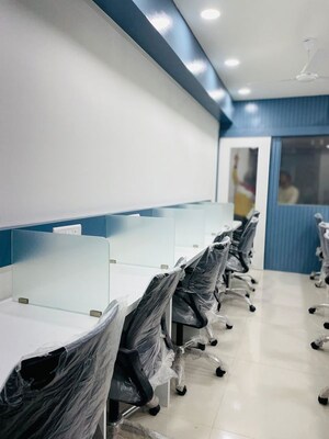 Team Area in  Office Space at Binori B Square 3, Bodakdev – for Rent