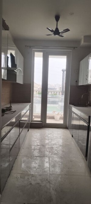 Staircase in 3 BHK Apartment at Omaxe Royal Residency Faridabad, Sector 79 – for Rent