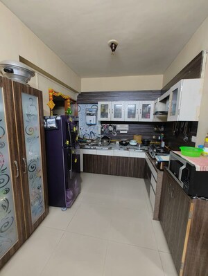 Kitchen in 3 BHK Apartment at Tragad – for Sale